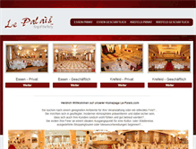 Tablet Screenshot of le-palais.com